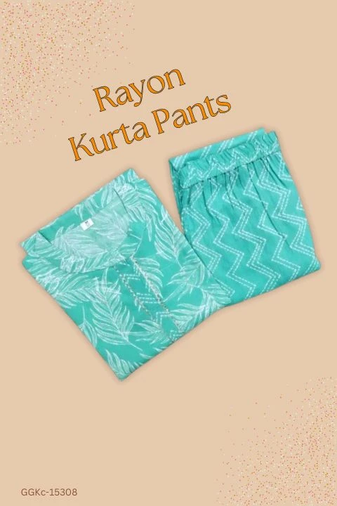 GGKc-15308 Kurta With Pants - XL