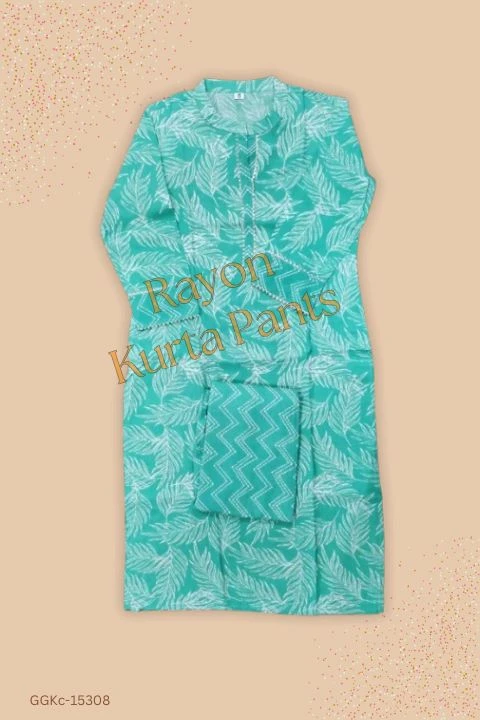 GGKc-15308 Kurta With Pants - 2XL