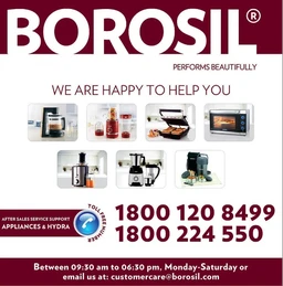 Borosil 500ML - Stainless Steel - Vacuum Insulated Teapot Flask, Black