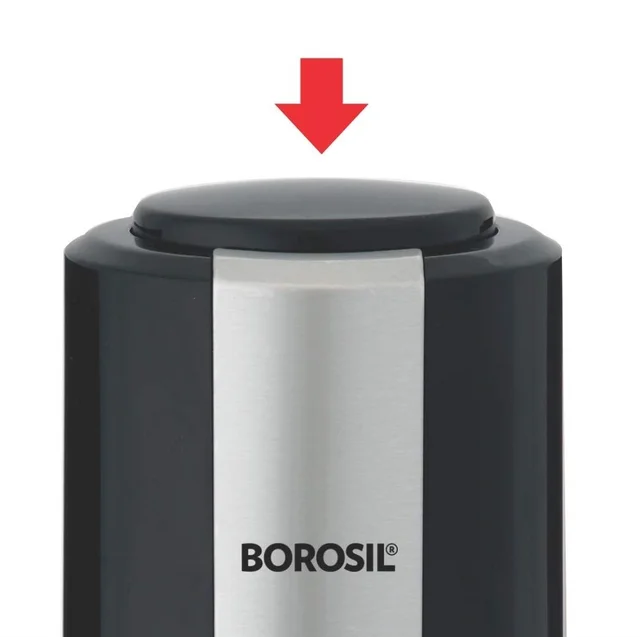 Borosil Chef Delite 300 Watt Electric Vegetable Chopper, Black
