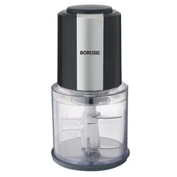 Borosil Chef Delite 300 Watt Electric Vegetable Chopper, Black