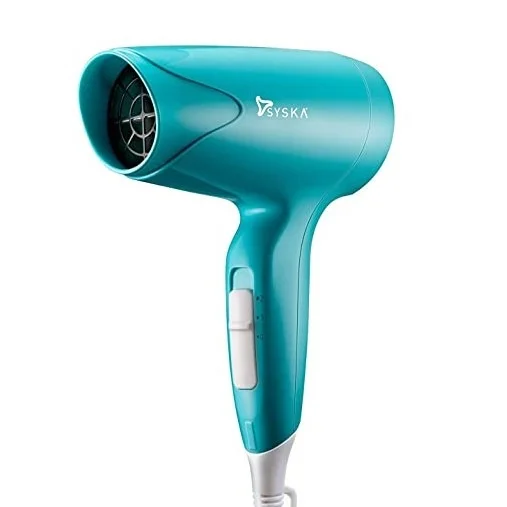 Syska HD1600 1000 Watts Hair Dryer - Teal - 1000W