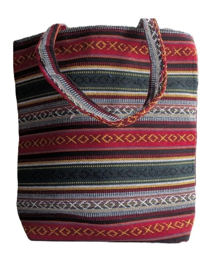 Generic Canvas Fabric Shoulder Tote Bag