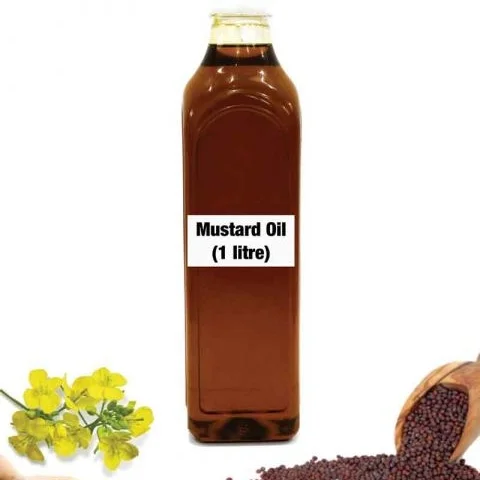सरसों कच्ची घानी तेल- Mustard Oil Cold Pressed