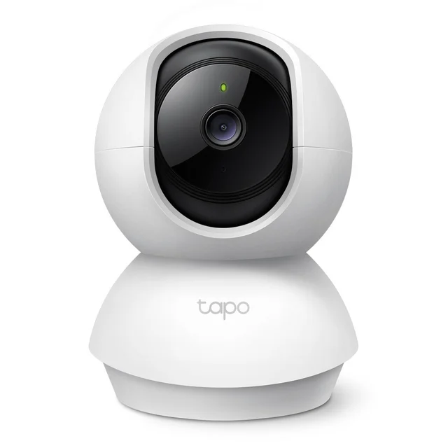 TP-LINK TP-Link Tapo TC71 3MP 2K QHD Pan/Tilt Home Security Wi-Fi Camera 360º Horizontal and 114º vertical range 2K Resolution Full HD Pan/Tilt Home Security Wi-Fi Smart | Camera 2-Way Audio Night Vision | Motion Detection | Sound And Light Alarm | Indoor CCTV (WHITE)