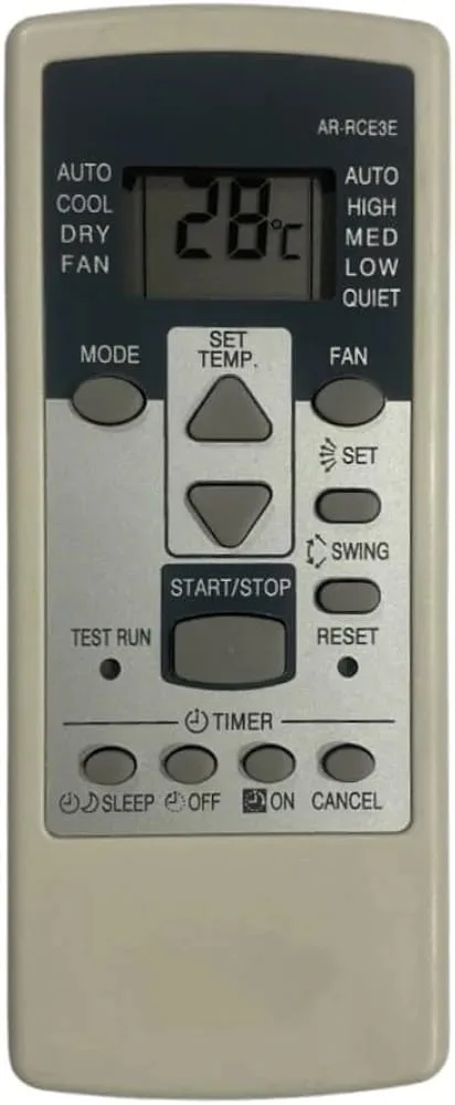 VEV O General Split AC Remote Compatible For O General AC (WHITE)