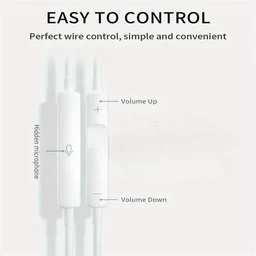 VNV Sonic-02 Type-C Earphone | 10Mm Bass Drivers | Inline Control | Comfort Fit Earphones Wired Headphones With Mic Stereo Earphone (WHITE)