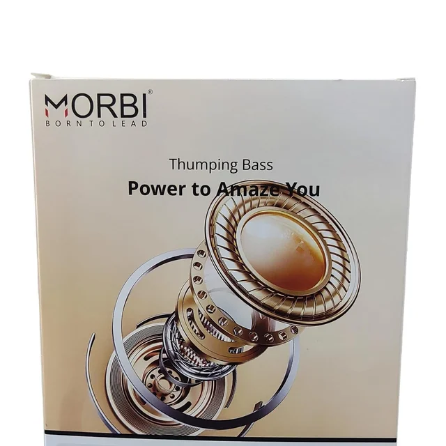 MORBI Morbi Wonder-X Wireless Neck Hanging Earphones Headset | Dolby Sound | 45 Hrs Music Time (BLACK)