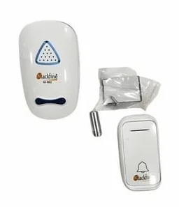 STACKFINE Stackfine GI-802 Wireless Digital Door Bell & Calling Bell AC/DC Plug in Type (WHITE)