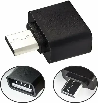 RD Micro USB OTG (PC-50) Adapter Flash Driver For Smart Phone & Tablets (Black)