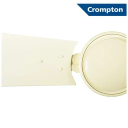 Crompton Brizair 600 MM (24 inch) 4 Blades Anti Rust Small Ceiling Fan (Brown) - Ivory