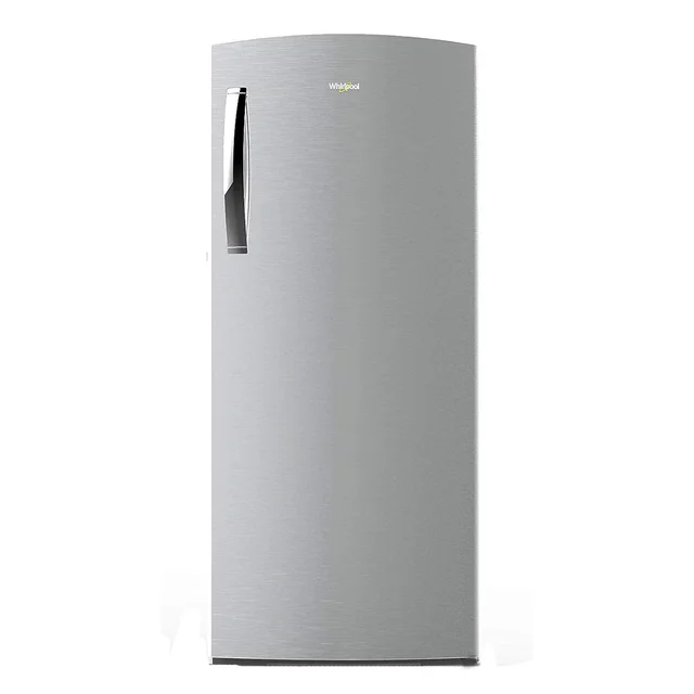 Whirlpool 192 L Direct Cool Single Door 3 Star Refrigerator 72886 (Steel Grey) - Steel Gray