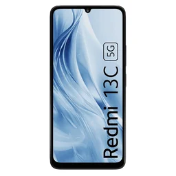 REDMI Redmi 13C 5G | 8GB RAM | 256GB Storage | MediaTek Dimensity 6100+ 5G | 90Hz Display (Starlight Black) - 8 GB