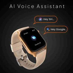 Firebolt Fire-Boltt Rise BT Calling,1.85", Voice Assistance & 123 Sports Single BT Connection Smartwatch (Beige) - Beige