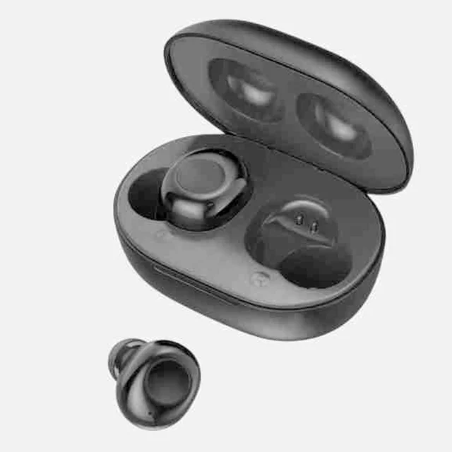 Urban Audio URBAN AUDIO U24 | 6 Hours Call Time, Surging Sound Splash Proof Touch with Voice Control Earbuds Bluetooth Headset (Black)