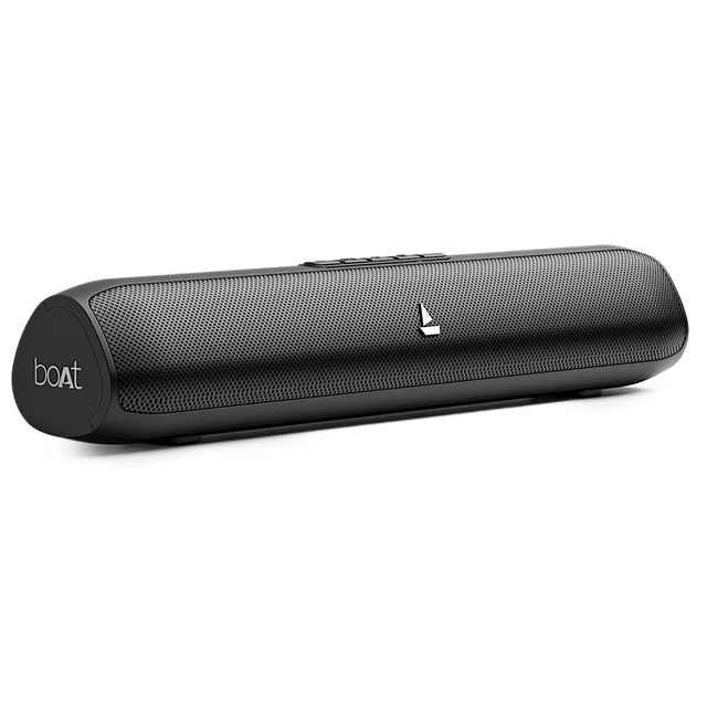 boAt Aavante Bar Groove Bluetooth 2.0 Channel Soundbar with 16 W RMS Output, Multiple Connectivity Modes, Up to 6 hrs Playtime, Bluetooth v5.0 & USB Type-C Port (Black)