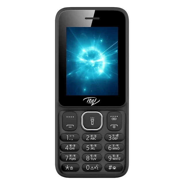 itel Power 410 | 6.1cm | 2500mAh Battery (Black) - Black