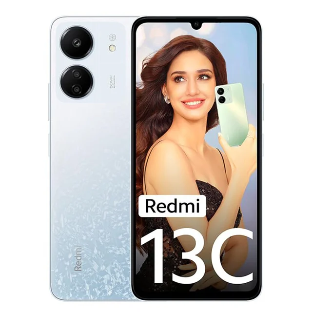 redmi Redmi 13C 6GB RAM, 128GB Storage | Powered by 4G MediaTek Helio G85 | 90Hz Display | 50MP AI Triple Camera (Starfrost White)