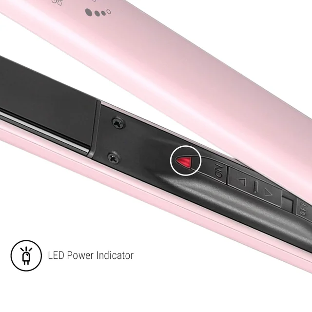 Syska SYSKA HS6820 Superglam 32 Watt Hair Straightener (Pink)