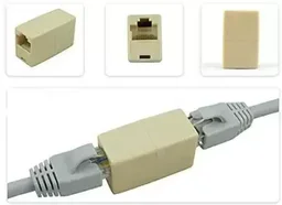 VEV RJ45 LAN Ethernet CAT5 CAT6 Cable Connector Jointer Coupler - 5 Pcs