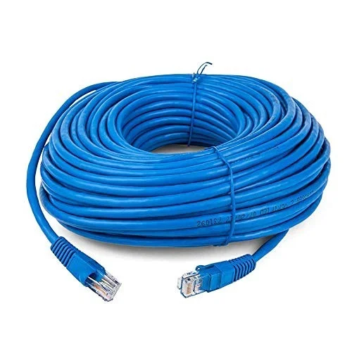 VEV itick UTP Cat.6 Ethernet Cable 25M High Speed LAN Cable | RJ45 Network Cable Wires For Router, PC, Smart TV, Laptop (BLUE) - 25M