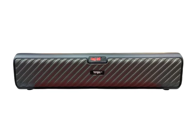 TARGET Target Wireless Bluetooth Speaker SB-34 (20W) 6 Hrs Play Time HighBass SoundBar Speaker, (Black) - Black