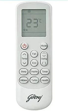 VEV Godrej Split & Window AC Remote Compatiable For Godrej AC (WHITE)