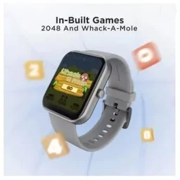 Boat boAt Wave Arcade with 1.81 inch HD Display and Bluetooth Calling Smartwatch (Cool Grey) - Santas Gray