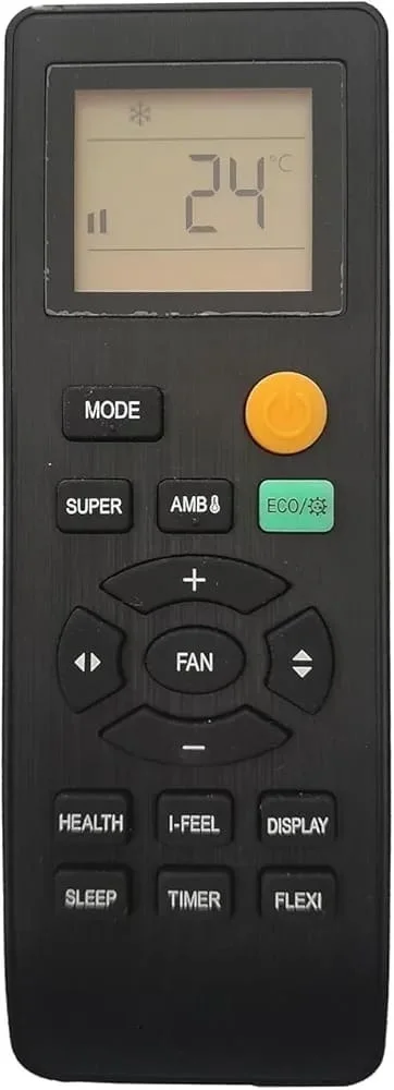 VEV IFB, Vise, Sansui & Akai Split AC Remote Compatiable For IFB, Vise, Sansui & Akai AC (BLACK)