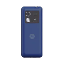 Jio Bharat V2 (4G) Phone with Jio Cinema, Jio Saavn, Pay (UPI), Long Lasting Battery, LED Torch, Digital Camera | Blue | Locked for Jio Network (Blue)