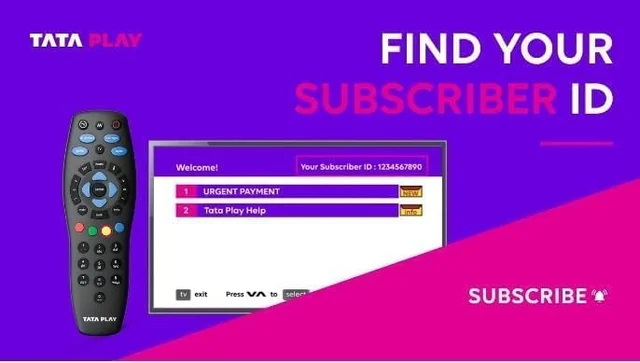 VEV Tata Sky Remote Control Compatible for Tata Sky/Tata Play Set Top Box SD/HD (Black)
