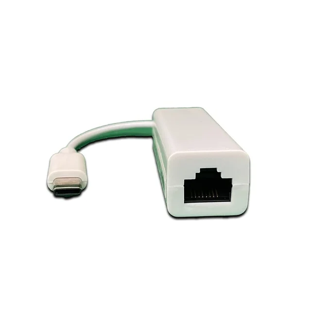 VEV USB 2.0 Ethernet Lan Adapter Type C to RJ45 Network LAN Adapter Up to 10/100Mbps, For Windows/Mac/Linux