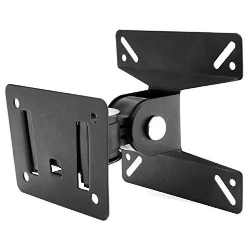 Maxicom M-37 Tv Stand Wall Mount Stand for 14" to 25", 180 Degree Rotation LED Bracket Power Revolving TV Stand (Black)
