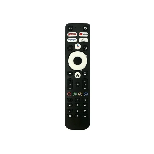 VEV Airtel Xstream Set Top Box Remote Control | With OTT Hotkeys Netflix, YouTube, Prime Video, Hotstar Function (BLACK)
