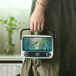 RD RD-M-TV24 Portable Mini-tv Moblie Phone 3 W Bluetooth Speaker - Cyan Aqua