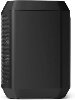 Philips TAX2208 Bluetooth Party Speaker, Dynamic Bass Boost, Bluetooth and Aux-in, Karaoke Microphone Input, Wireless Pairing for Stereo Sound, Up to 7 Hours Battery, Built-in Carry Handle, USB-C (Black)