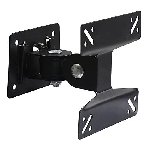 Maxicom M-37 Tv Stand Wall Mount Stand for 14" to 25", 180 Degree Rotation LED Bracket Power Revolving TV Stand (Black)