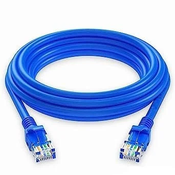 VEV itick UTP Cat.6 Ethernet Cable 3M High Speed LAN Cable | RJ45 Network Cable Wires For Router, PC, Smart TV, Laptop (BLUE) - 3M