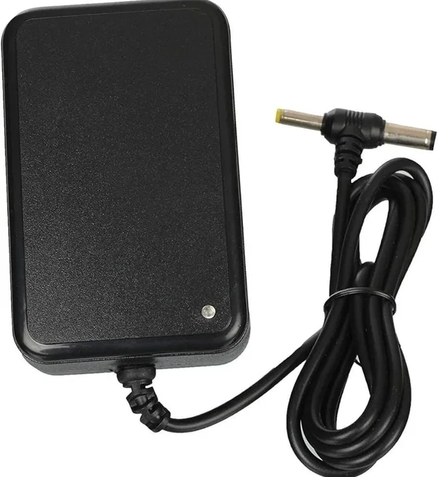 KRISHNA Krishna High-Quality 12V-1Amp 2 in 1 Pin AC/DC Adapter Power Supply | For Wi-Fi Router | Set Up Box Tablet | Cctv Camera | Switch Mode Power Supply Adapter (BLACK) - 12V-1Amp
