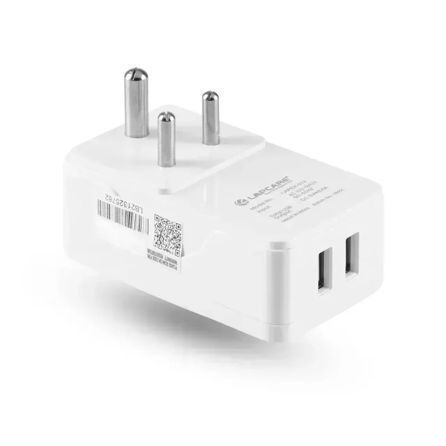 LAPCARE Lapcare (LAPEX-012) Multi-Port Fast Travel Charger (White)