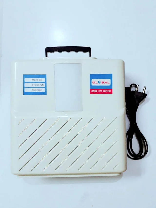 Global GLOBAL CFL Inverter with CFL Light Holder and 3 charging Sockets ( Battery is not Included and Need to Purchase extra)