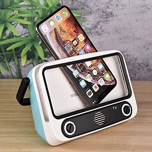 RD RD-M-TV24 Portable Mini-tv Moblie Phone 3 W Bluetooth Speaker - Cyan Aqua