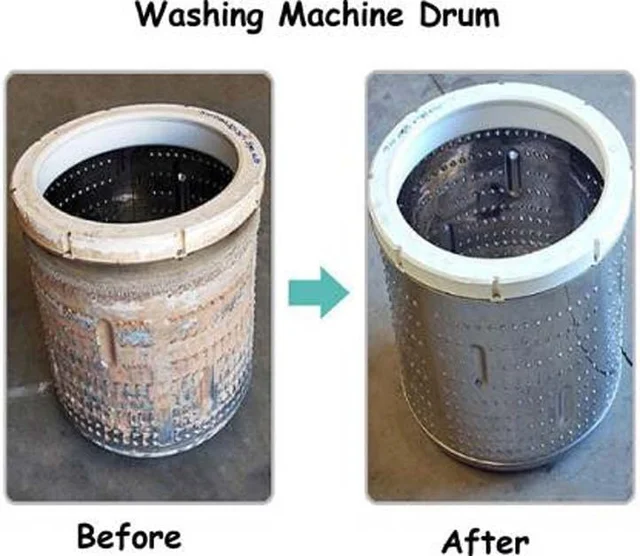 VEV Descaling Powder Suitable for Panasonic and all types of Washing Machine Drum/Tub/Scale Cleaner (Pack of 5) 100 Gram