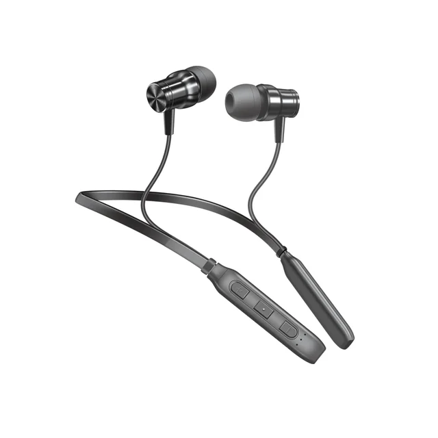Morbi NB-21 Wireless Neckband | Dolby Sound | 40 Hours Music Time (Black)