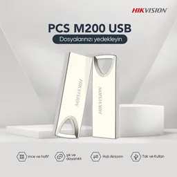 Hikvision M200 2.0 USB Flash Drive 16GB (Sliver) - 16GB