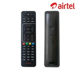 VEV Airtel Remote Compatible For Airtel Digital TV Remote Work With HD/SD Set Top Box (Black)