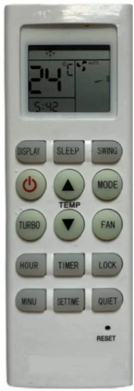 VEV Onida Split AC Remote Control Compatible For Onida AC (WHITE)