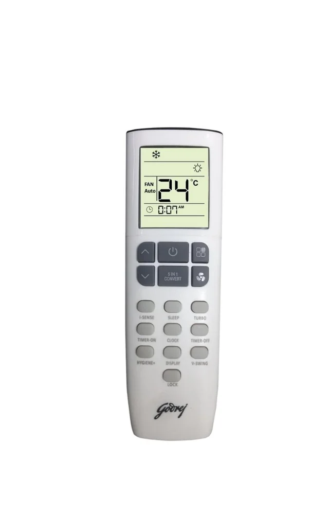 VEV Godrej Split Air Conditioner Remote Compatible For Godrej Split AC (WHITE)