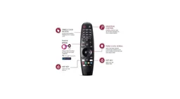 VEV LG Compatible Voice Magic Remote AKB75855501 For LG An-Mr20Ga,An-Mr19Ba,An-Mr18Ba,An-Mr650A Smart Tv Magic Remote With Voice, Pointer & Scroll All 3 Functions