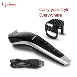 LIFELONG LifeLong (LLPCM19) Beard Trimmer For Men With Quick & Fast Charge 1.5 Hrs | 90 Mins Run-time | Cord & Cordless Use | 20 Length Settings (BLACK)